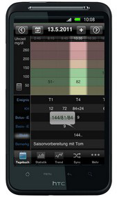 SiDiary - Diabetes-Tagebuch für Smartphone SiDiary - Diabetes-Tagebuch für Smartphone